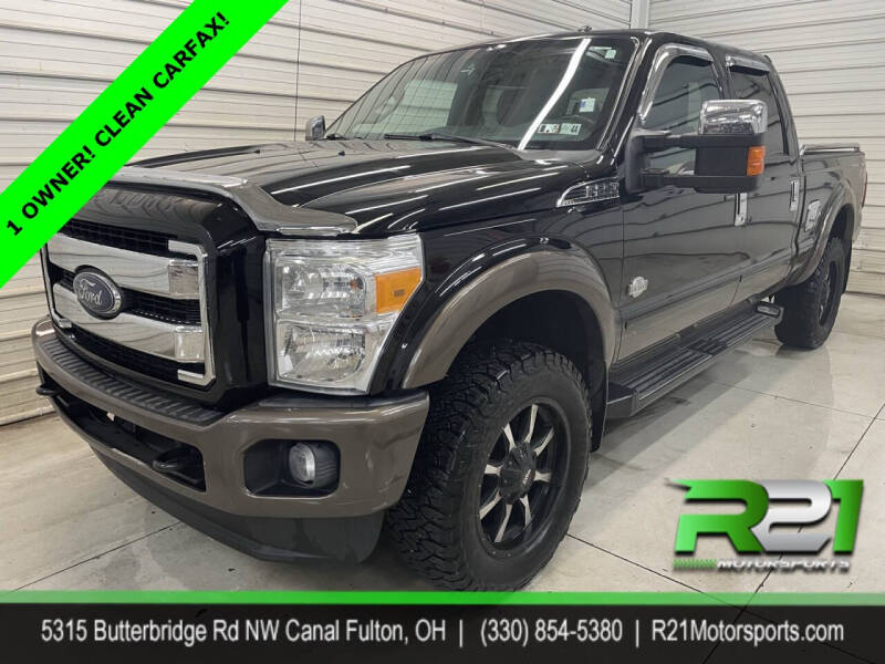 2016 Ford F-250 Super Duty for sale at Route 21 Auto Sales in Canal Fulton OH