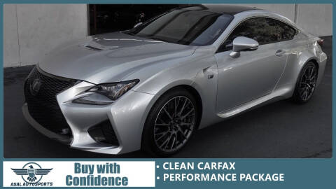 2015 Lexus RC F for sale at ASAL AUTOSPORTS in Corona CA