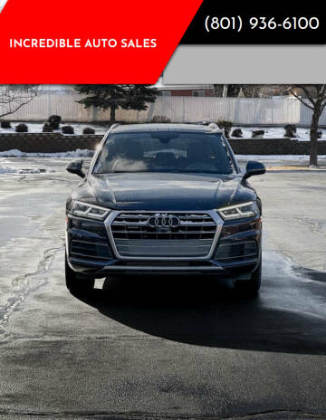 2018 Audi Q5 for sale at INCREDIBLE AUTO SALES in Bountiful UT