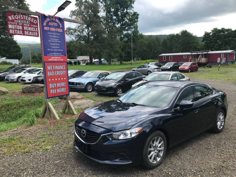 2016 Mazda MAZDA6 for sale at Wahl to Wahl Car Sales in Cooperstown NY
