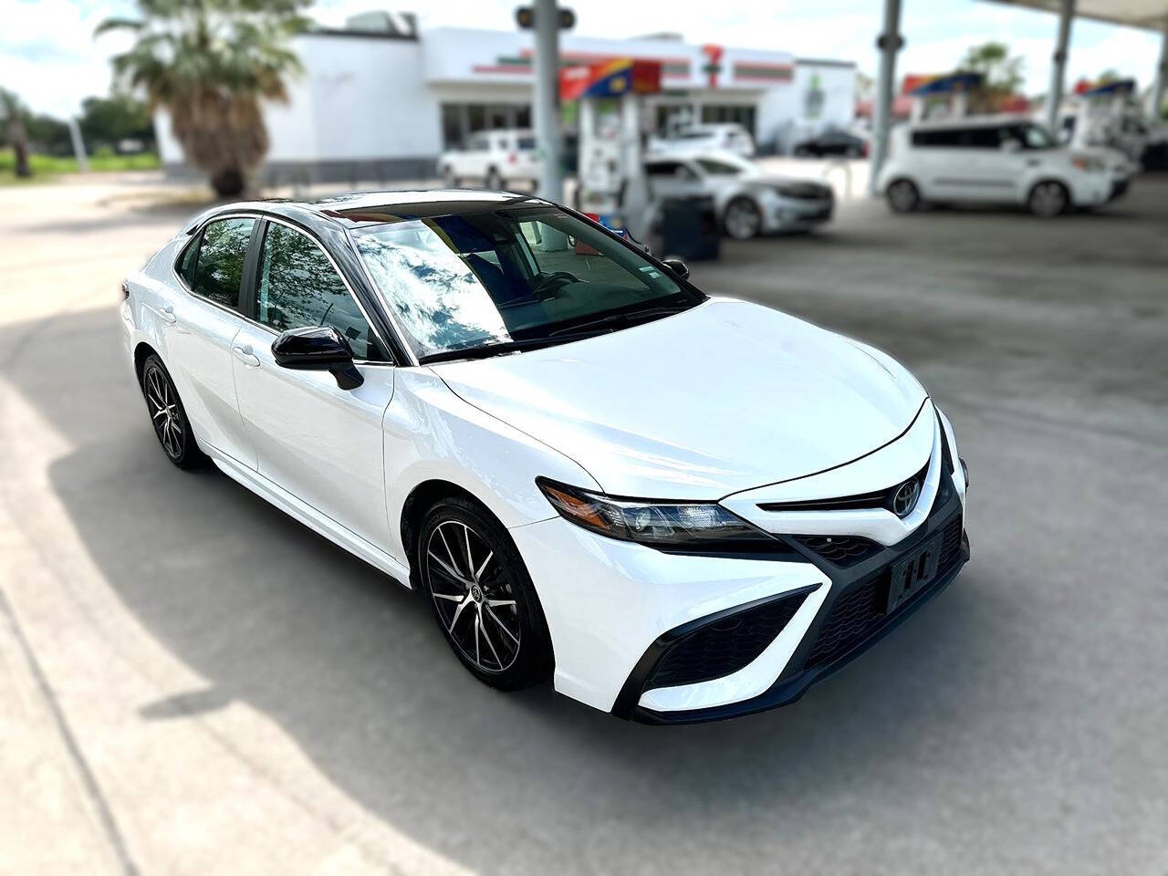 2021 Toyota Camry for sale at BLESSED MOTORS SALES in Houston, TX