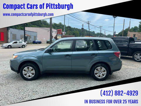 2009 Subaru Forester for sale at Compact Cars of Pittsburgh in Pittsburgh PA