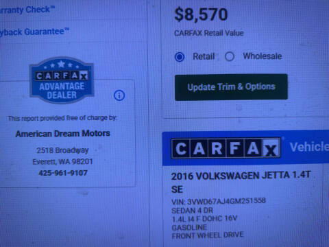 2016 Volkswagen Jetta 1.4T SE