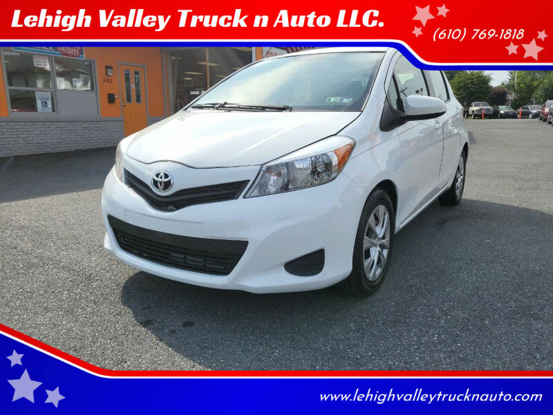 2013 Toyota Yaris for sale at Lehigh Valley Truck n Auto LLC. in Schnecksville PA