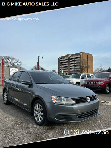 2012 Volkswagen Jetta for sale at BIG MIKE AUTO SALES LLC in Lincoln Park MI