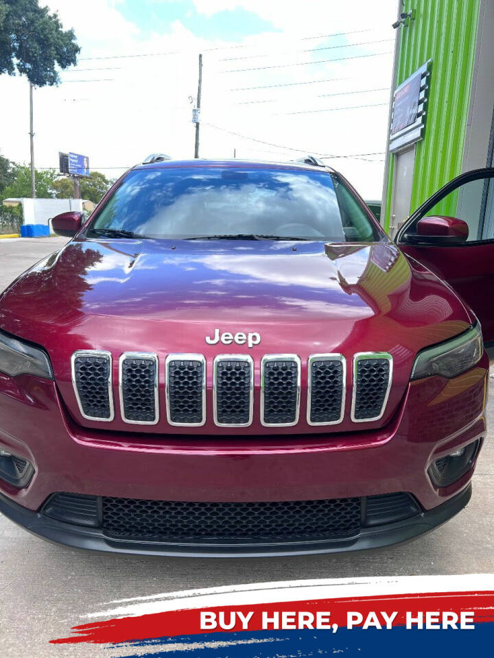 2019 Jeep Cherokee for sale at Auto Dealers Exchange LLC in Apopka, FL