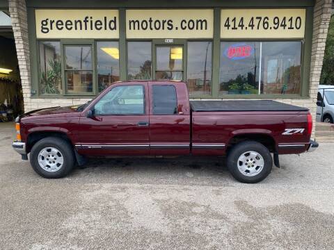 1997 Chevrolet C/K 1500 Series for sale at GREENFIELD MOTORS in Milwaukee WI