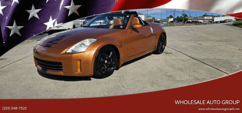 2006 Nissan 350Z for sale at WHOLESALE AUTO GROUP in Mobile AL