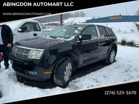 2007 Lincoln MKX for sale at ABINGDON AUTOMART LLC in Abingdon VA