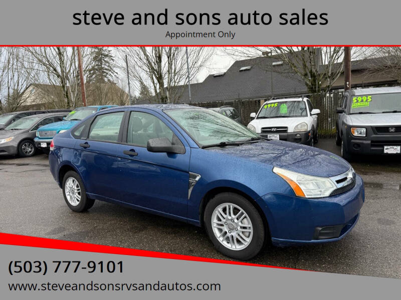 2008 Ford Focus for sale at steve and sons auto sales in Happy Valley OR