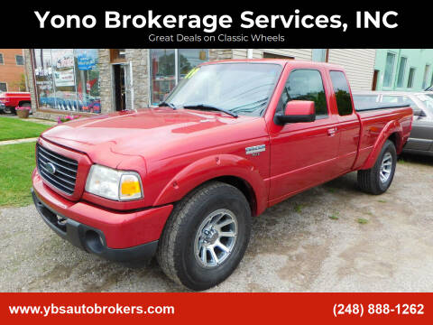 2009 Ford Ranger for sale at Yono Brokerage Services, INC in Farmington MI