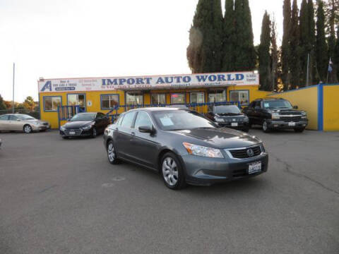 2008 Honda Accord for sale at Import Auto World in Hayward CA