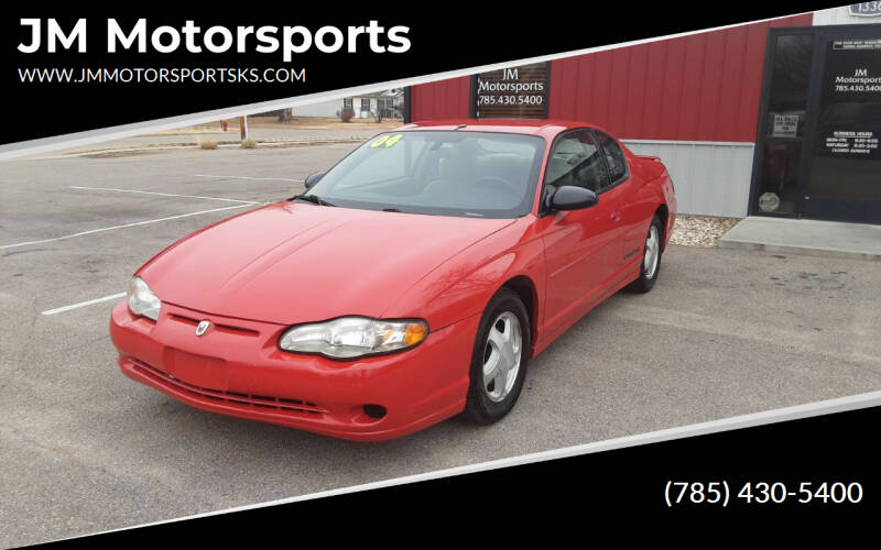 2004 Chevrolet Monte Carlo for sale at JM Motorsports in Topeka KS