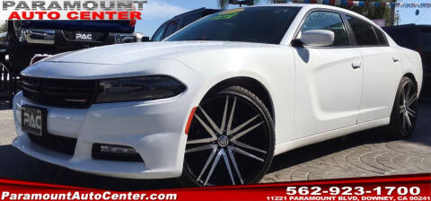 2018 Dodge Charger for sale at PARAMOUNT AUTO CENTER in Downey CA