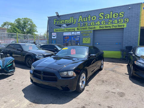 2012 Dodge Charger for sale at Friendly Auto Sales in Detroit MI