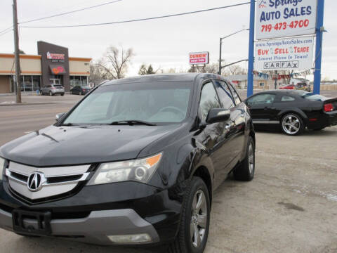 2008 Acura MDX for sale at Springs Auto Sales in Colorado Springs CO