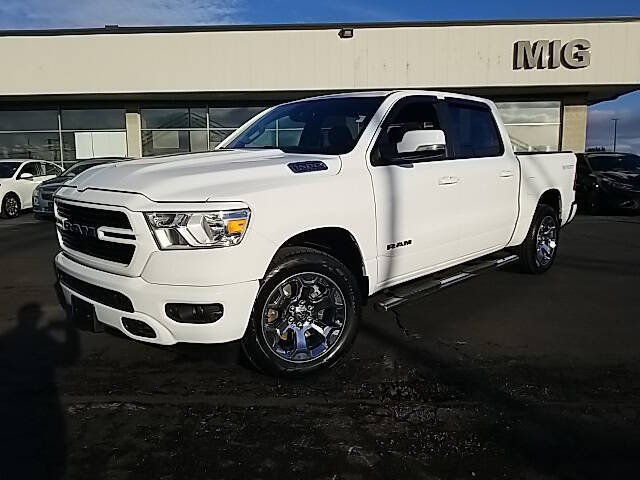 Used 2020 RAM Ram 1500 Pickup Big Horn/Lone Star with VIN 1C6SRFFT9LN161979 for sale in Bellefontaine, OH