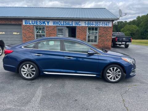 2015 Hyundai Sonata for sale at BlueSky Wholesale Inc in Chesnee SC