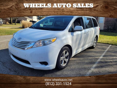 2015 Toyota Sienna for sale at Wheels Auto Sales in Bloomington IN