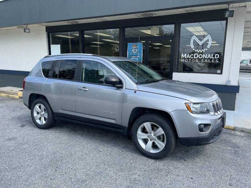 2015 Jeep Compass for sale at MacDonald Motor Sales in High Point NC