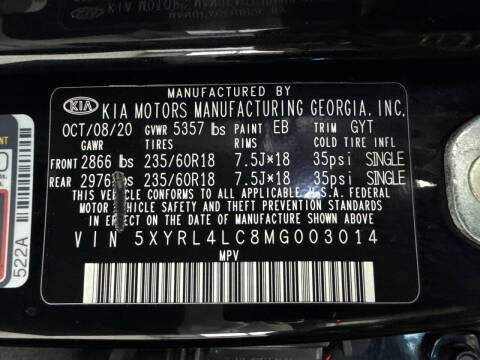 2021 Kia Sorento S