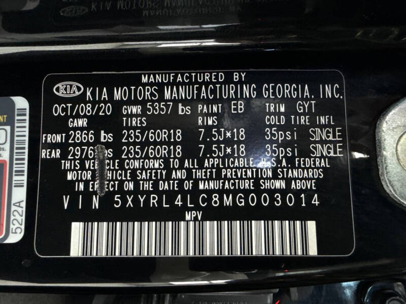 2021 Kia Sorento S
