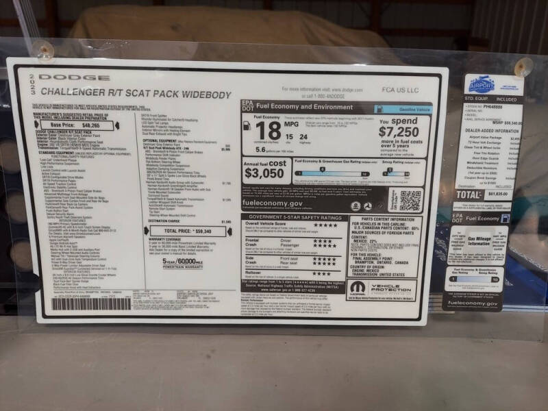 2023 Dodge Challenger R/T Scat Pack