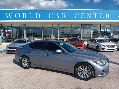 2015 Infiniti Q50 for sale at WORLD CAR CENTER & FINANCING LLC in Kissimmee FL