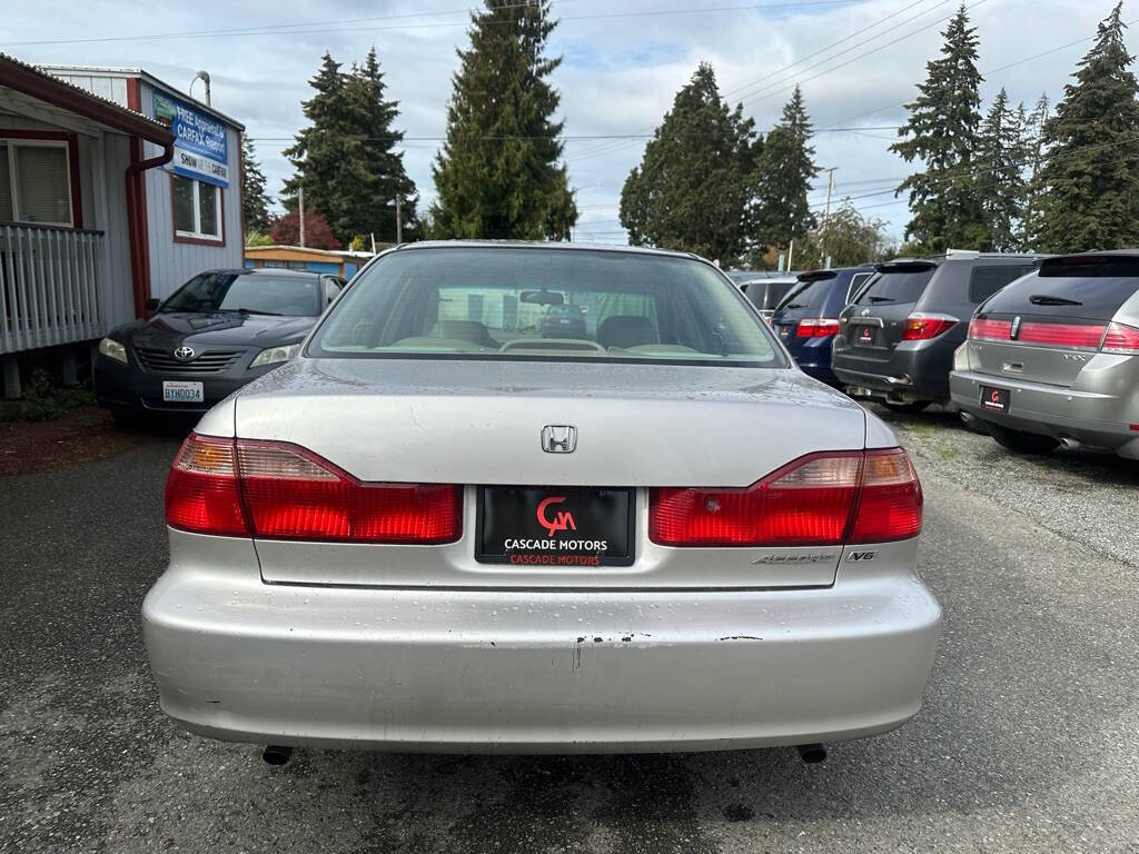 1999 Honda Accord for sale at Cascade Motors in Olympia, WA