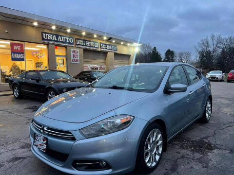 2013 Dodge Dart for sale at USA Auto Sales & Services, LLC in Mason OH