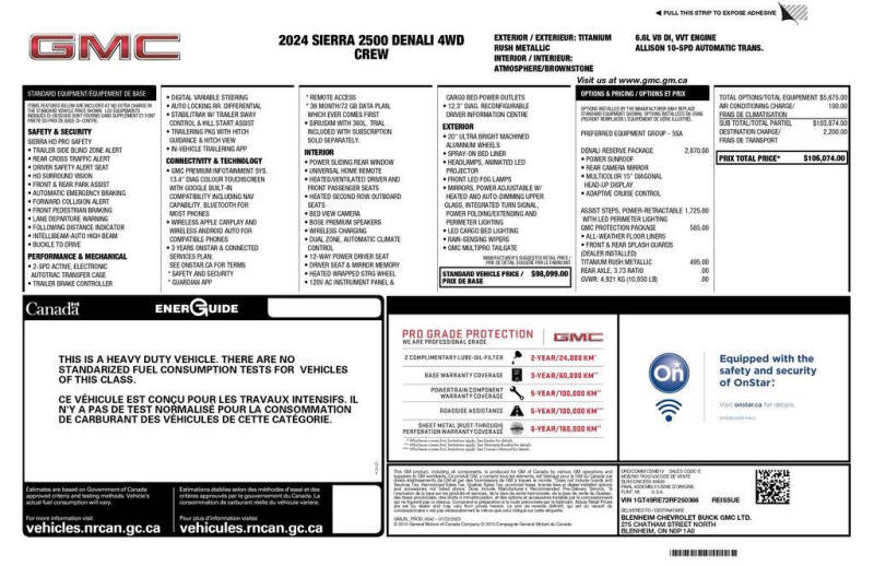 2024 GMC Sierra 2500HD