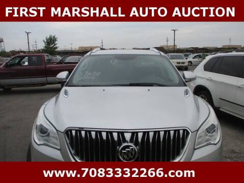 2013 Buick Enclave for sale at First Marshall Auto Auction in Harvey IL