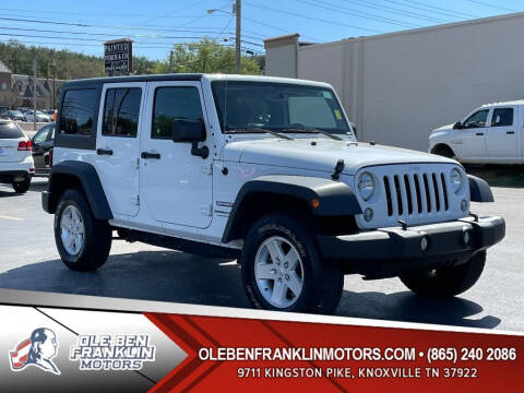 2018 Jeep Wrangler JK Unlimited for sale at Old Ben Franklin in Knoxville TN