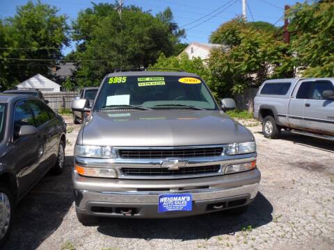 2000 Chevrolet Tahoe for sale at Weigman's Auto Sales in Milwaukee WI