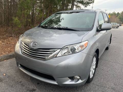 2012 Toyota Sienna for sale at Luxury Cars of Atlanta in Snellville GA