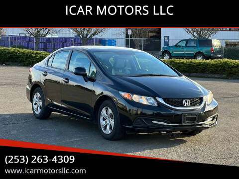 2014 Honda Civic for sale at ICAR MOTORS LLC in Auburn WA