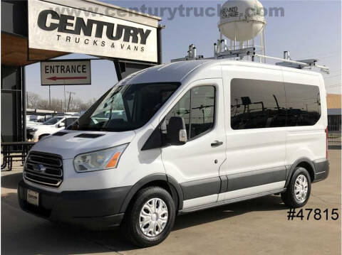 2015 Ford Transit for sale at CENTURY TRUCKS & VANS in Grand Prairie TX