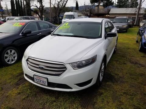 2014 Ford Taurus for sale at SAVALAN AUTO SALES in Gilroy CA