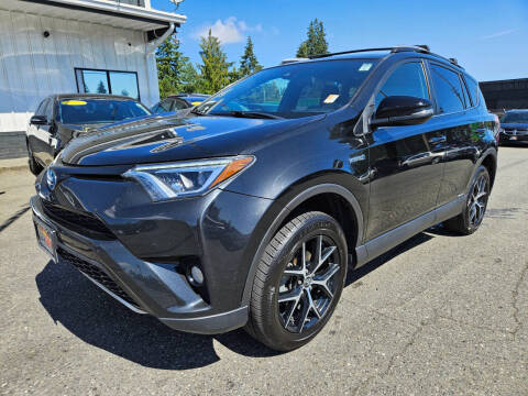 2017 Toyota RAV4 Hybrid for sale at Del Sol Auto Sales in Everett WA