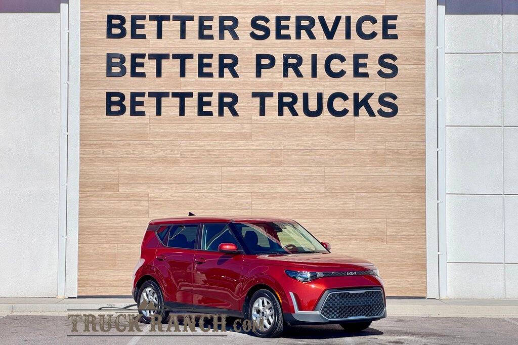 Orange 2023 Kia Soul LX LX 4dr Crossover 1