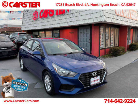 2018 Hyundai Accent for sale at CARSTER in Huntington Beach CA