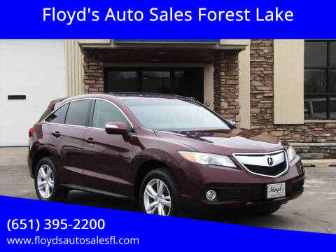 2015 Acura RDX for sale at Floyd's Auto Sales Forest Lake in Forest Lake MN