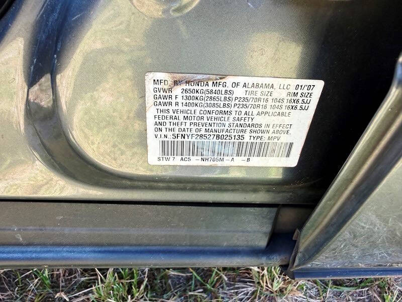2007 Honda Pilot EX-L