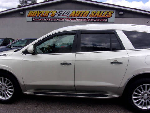 2011 Buick Enclave for sale at ROYERS 219 AUTO SALES in Dubois PA