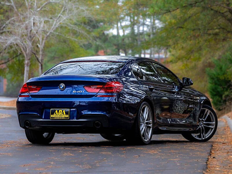 2017 BMW 6 Series 640i Gran Coupe