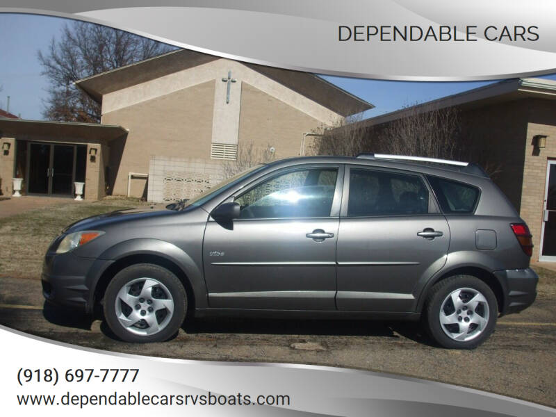 2005 Pontiac Vibe for sale at DEPENDABLE CARS in Mannford OK