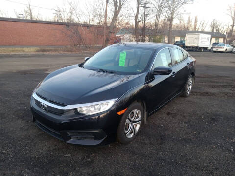 2018 Honda Civic for sale at MELILLO MOTORS INC in North Haven CT