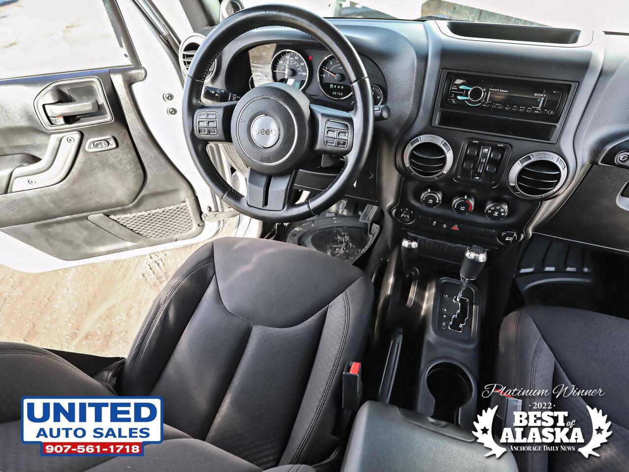 2014 Jeep Wrangler Unlimited Unlimited Sport SUV 4D 34