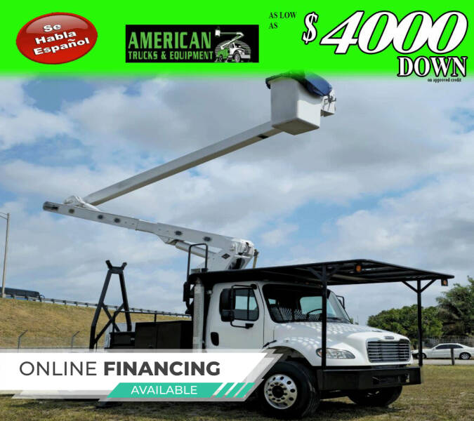 2009 Freightliner M2 106 for sale at American Trucks and Equipment in Hollywood FL