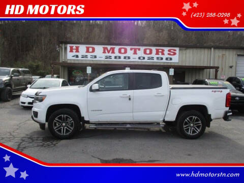 2019 Chevrolet Colorado for sale at HD MOTORS in Kingsport TN